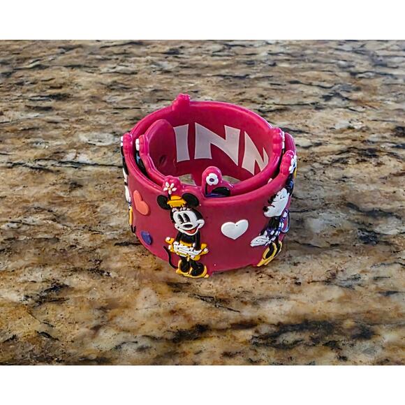 Disney Silicone Slap Bracelet Minnie Mouse Bows, Ears,‎ Dots & Heels - Picture 5 of 5